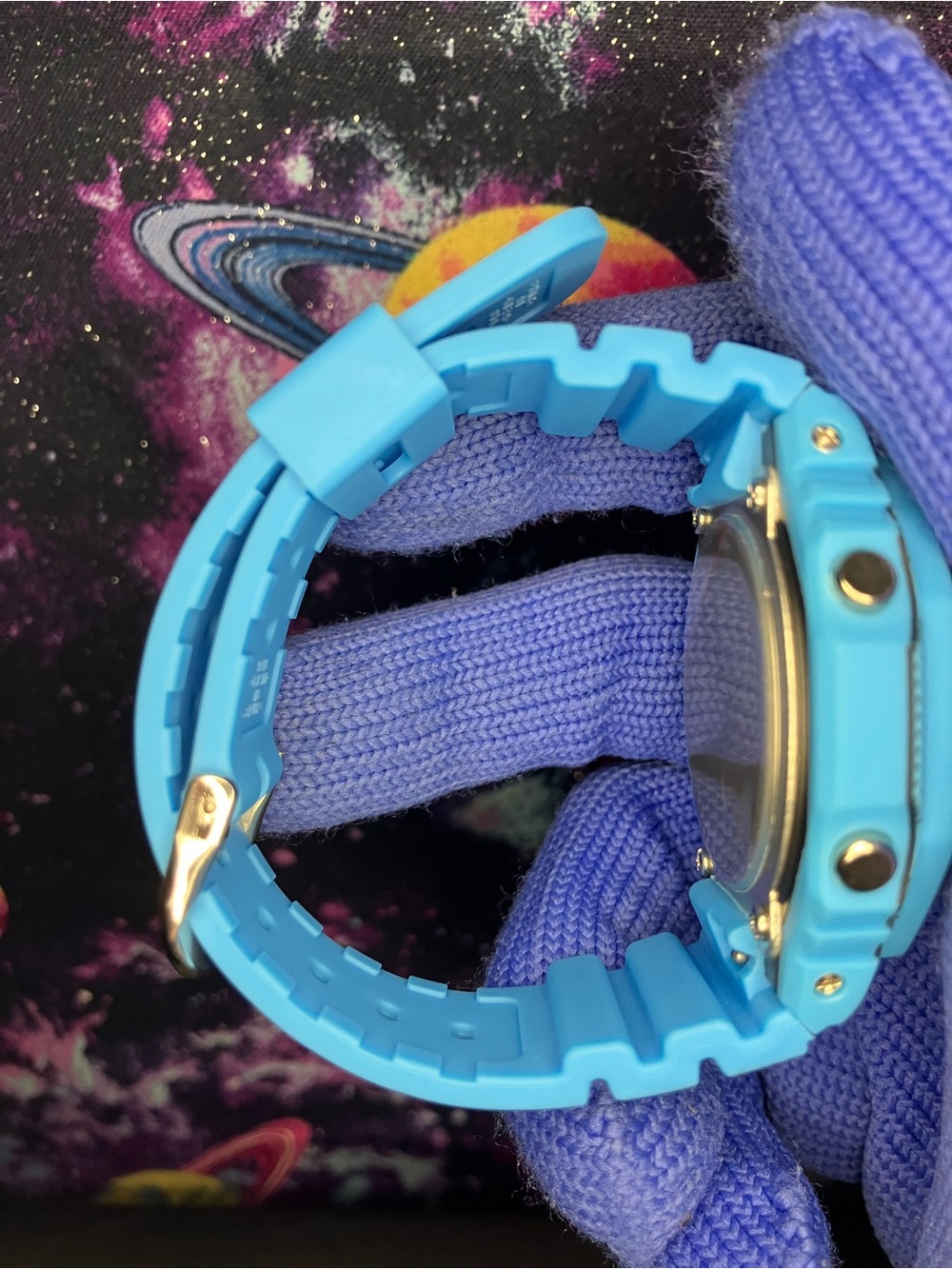 Custom G Shock Blue Cartoon Colorway - Picture 3 of 5